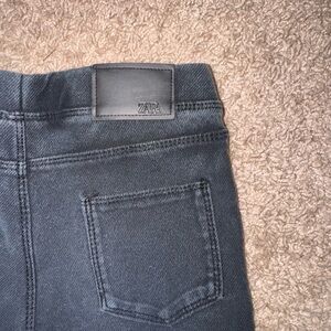3/$15 Zara girls’ dark wash jeans leggings size 6